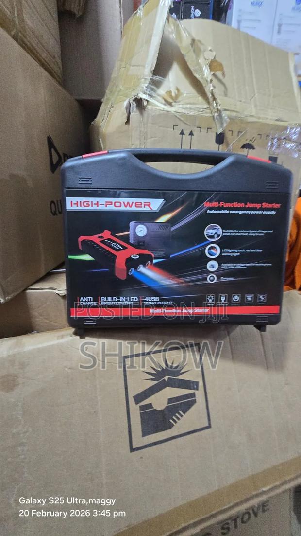 Vehicle Battery Jump Starter Kit