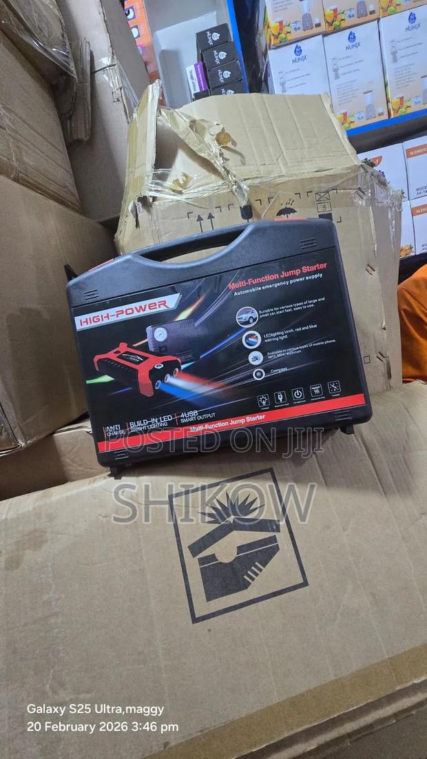 Heavy-Duty Car Jumpstarter Kit - main view