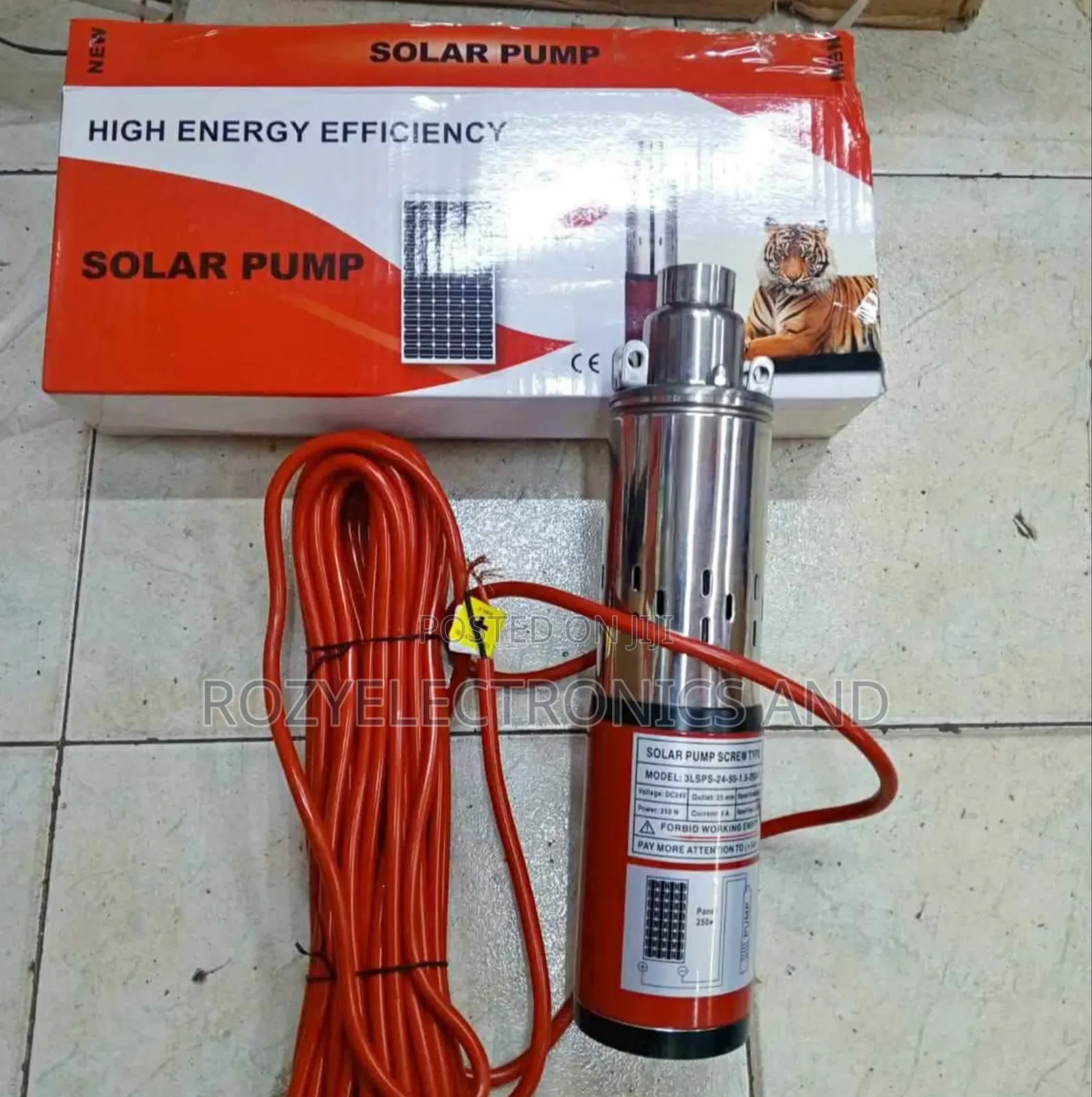 Solar Pump 50m Head And 250 Wwtts
