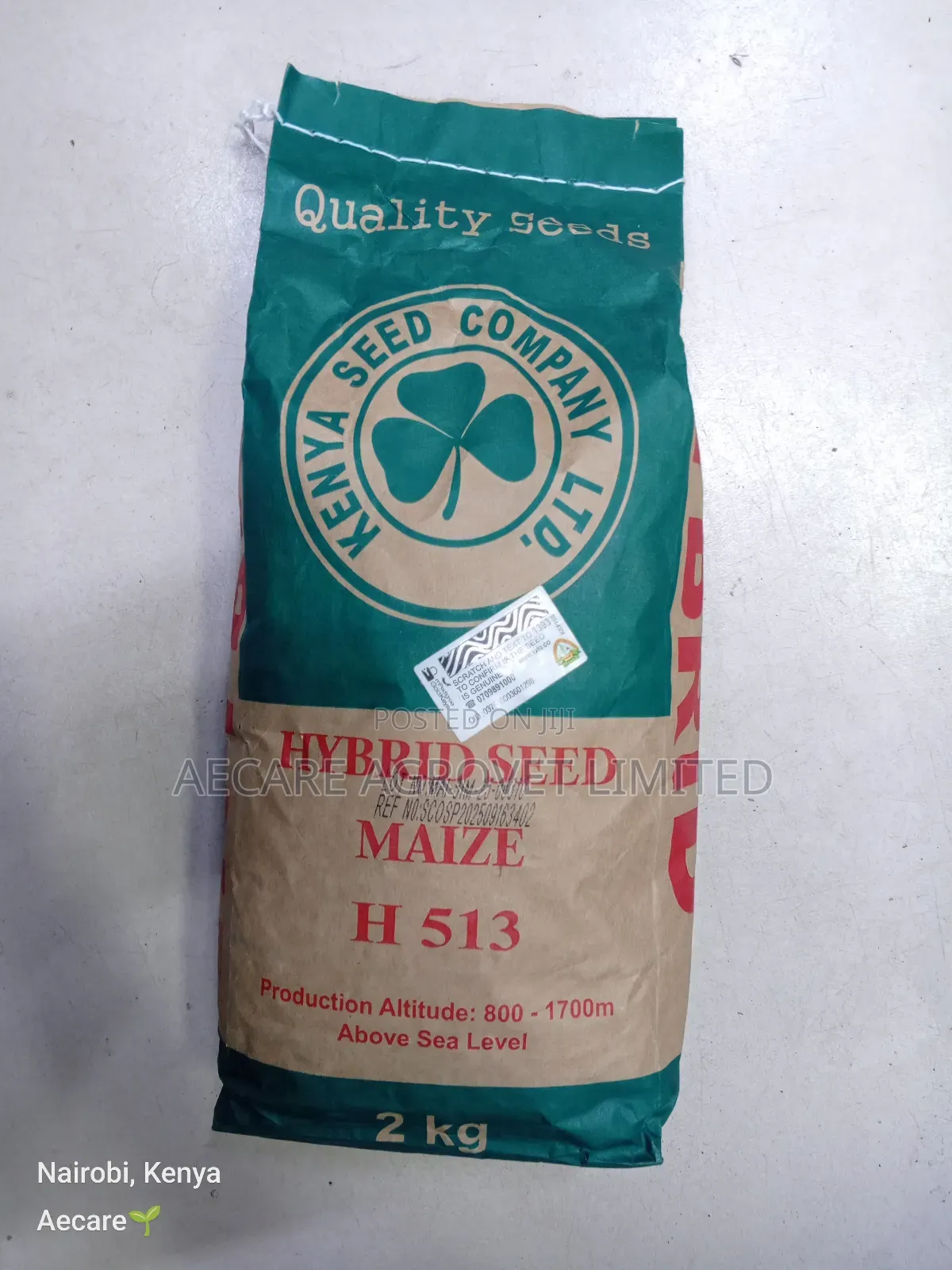 Hybrid Maize Seed H513 2kgs