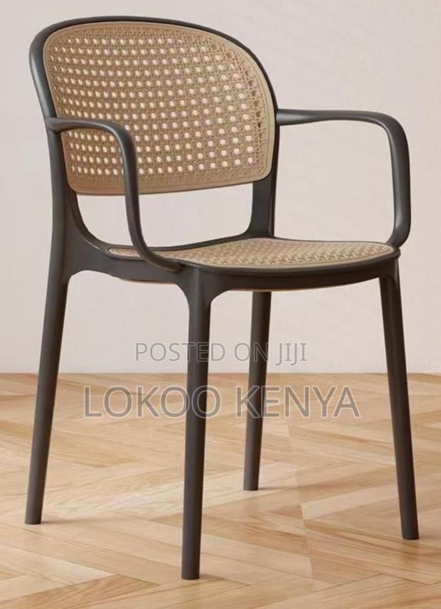 Home Chair ; Modern Rattan Plastic Chair - thumbnail 7