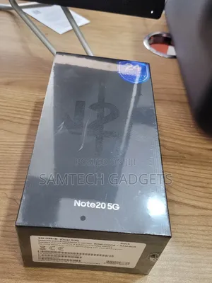 New Samsung Galaxy Note 20 5G 256 GB Black