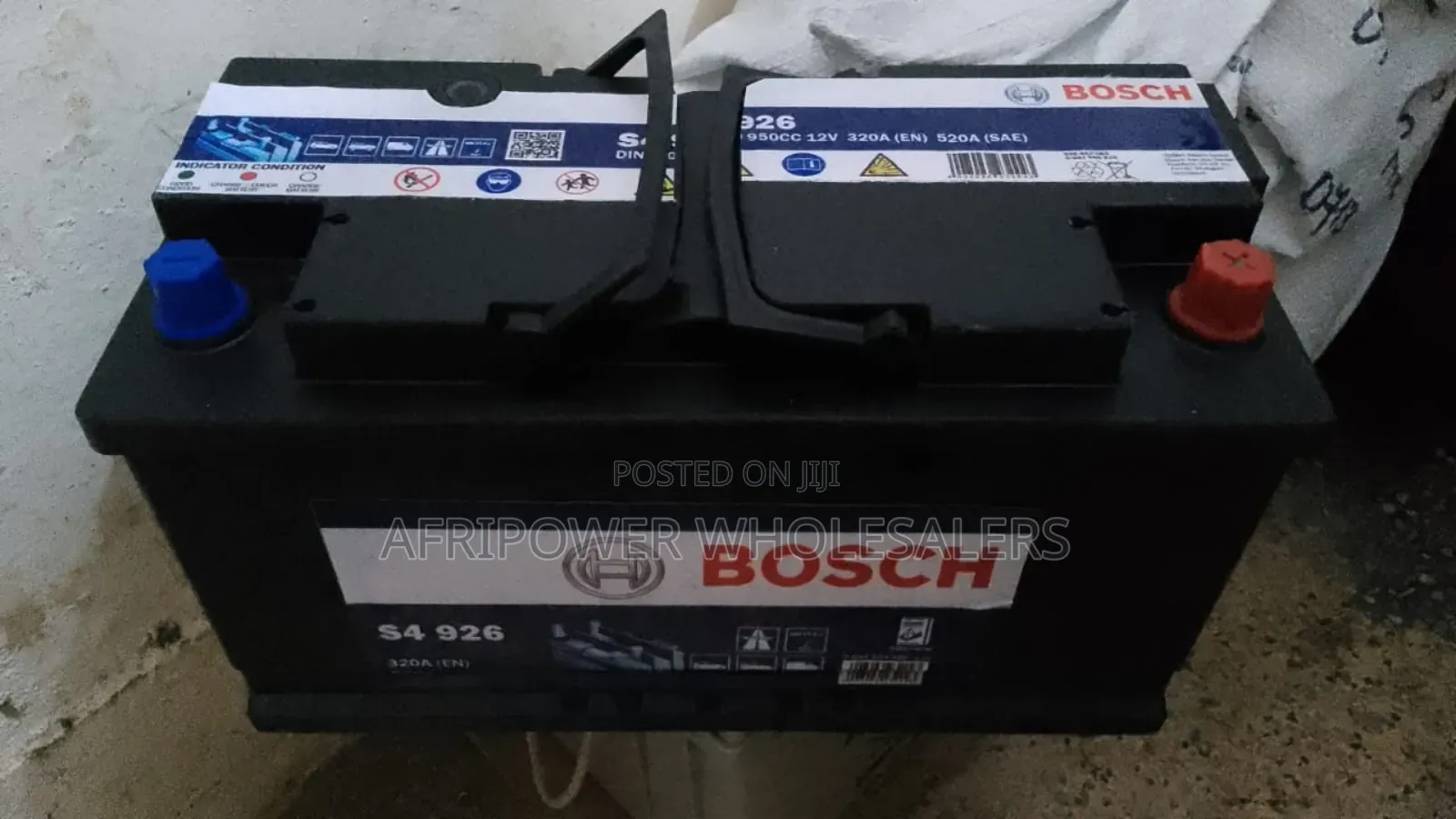 Din 100/ 100ah Bosch Battery Free Maintenance