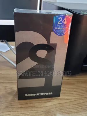 New Samsung Galaxy S21 Ultra 5G 256 GB Black