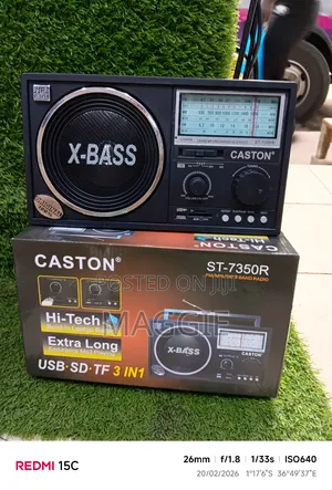 Rechargeable Caston Fm Radio St-7350r
