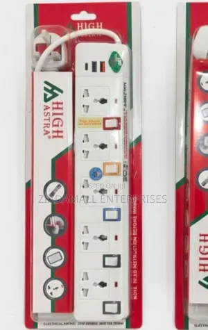Model 105cu Power Socket Extension – 5 Sockets + Usb Type-C