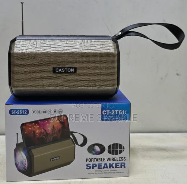 Caston St-2612 Portable Wireless Speaker. Radio