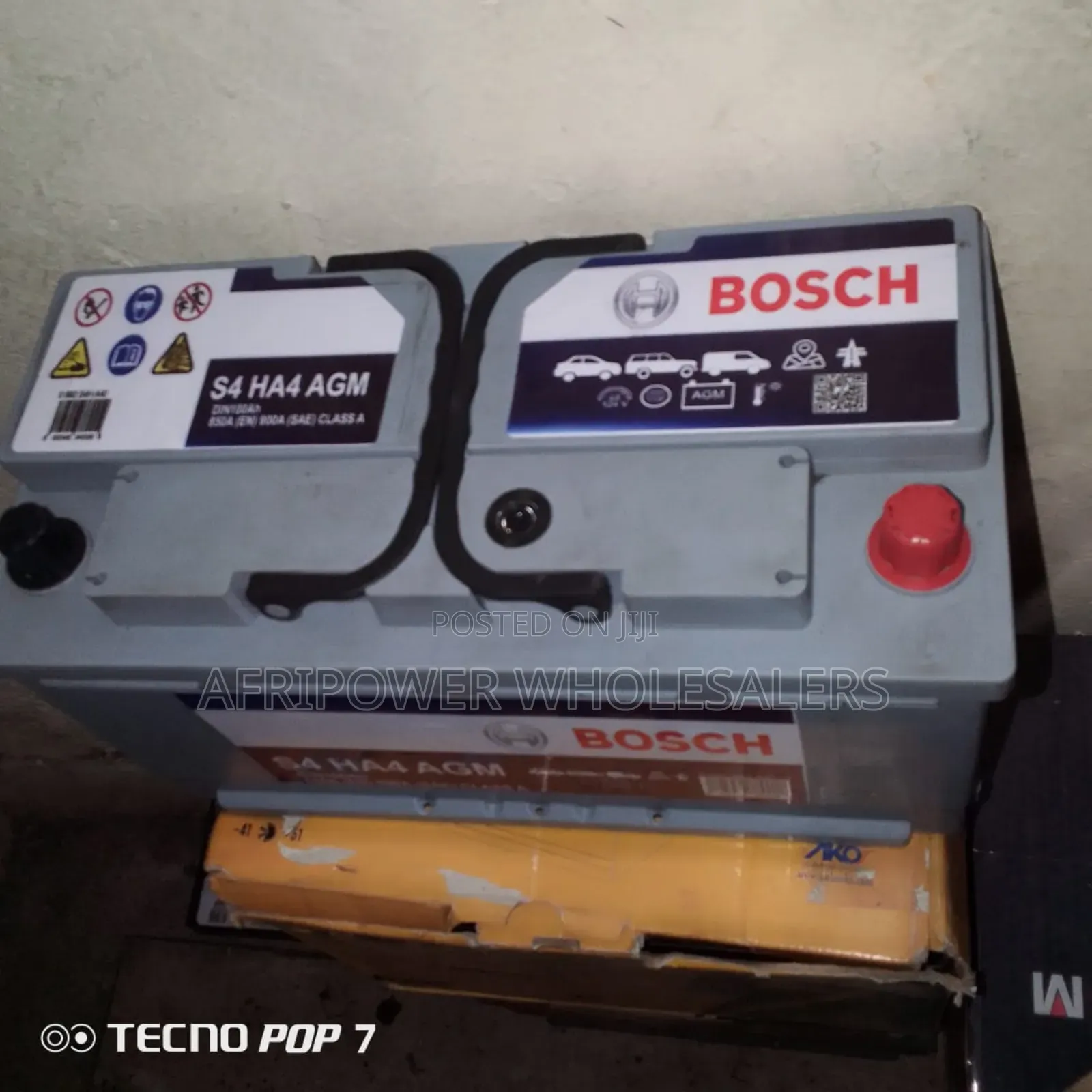 Bosch S4 Din 80 (12v/80ah/ 800cca) Agm Istop / Start-Stop Battery