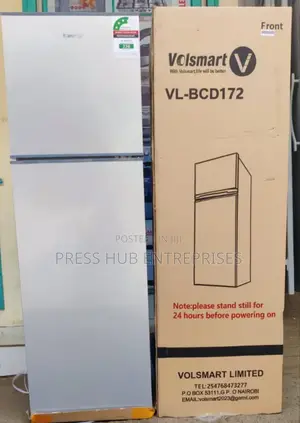 Volsmart 172l Double Door Refrigerator