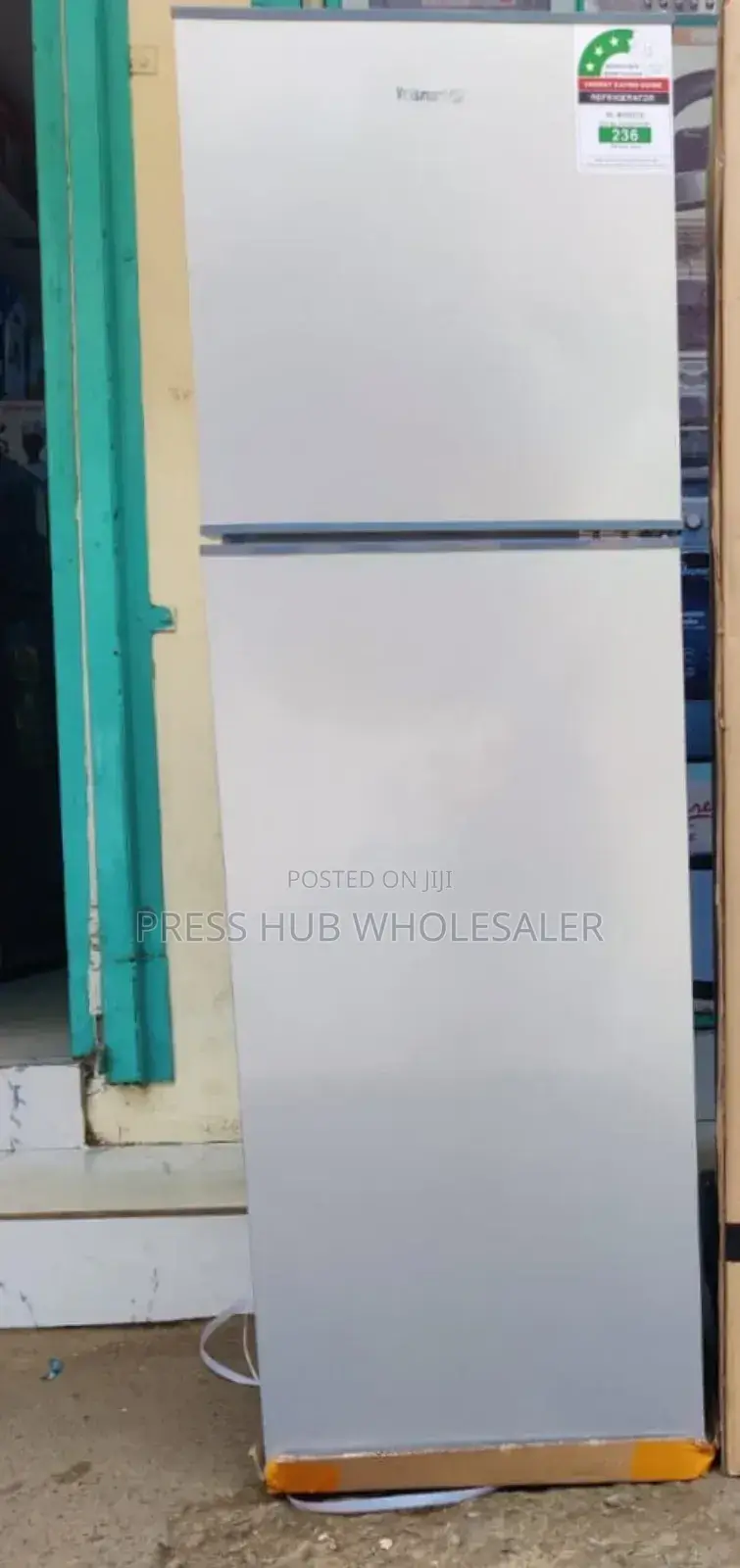 Volsmart 172l Double Door Refrigerator; 