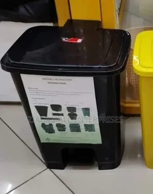 30 Litre Stainless Steel Pedal Bin – Hygienic Hands- Waste Disposal