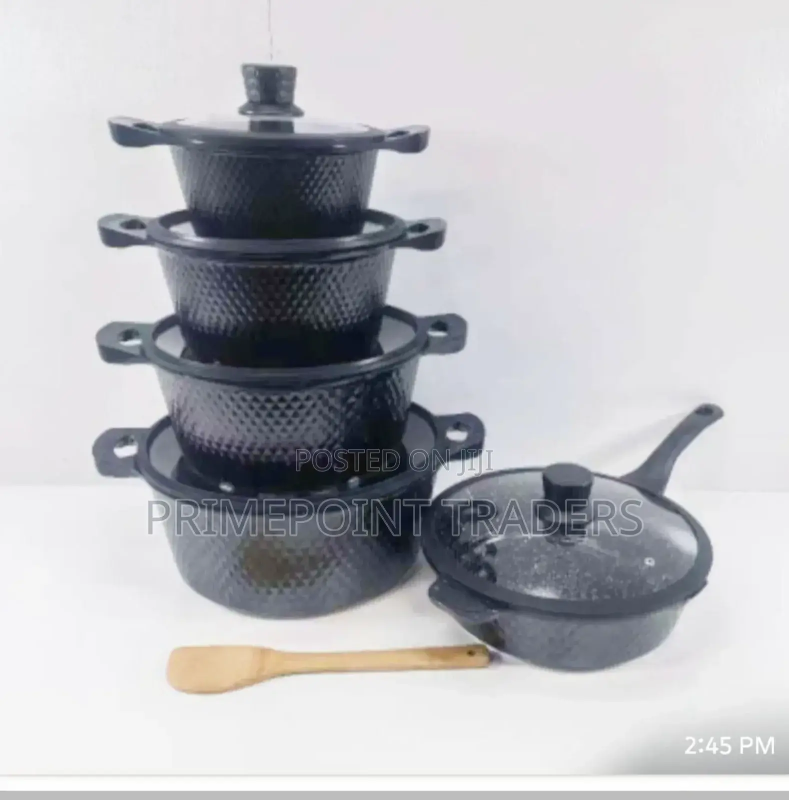 Jp Nonstick 11-Piece Cookware Set – Durable, Easy to Clean