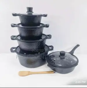 Jp Nonstick 11-Piece Cookware Set – Durable, Easy to Clean