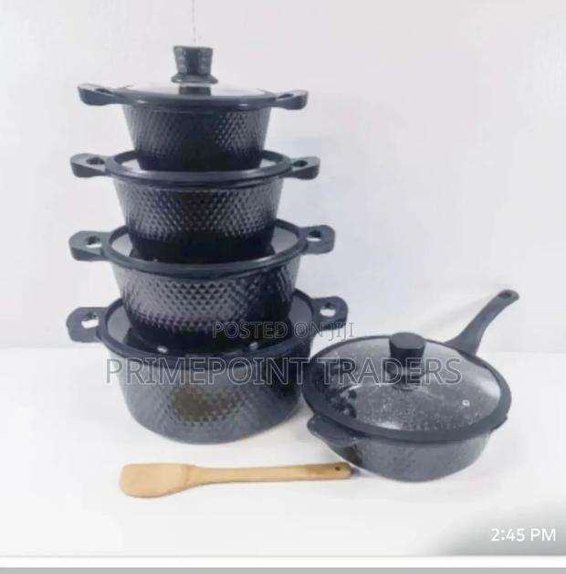 Jp Nonstick 11-Piece Cookware Set – Durable, Easy to Clean - thumbnail 2