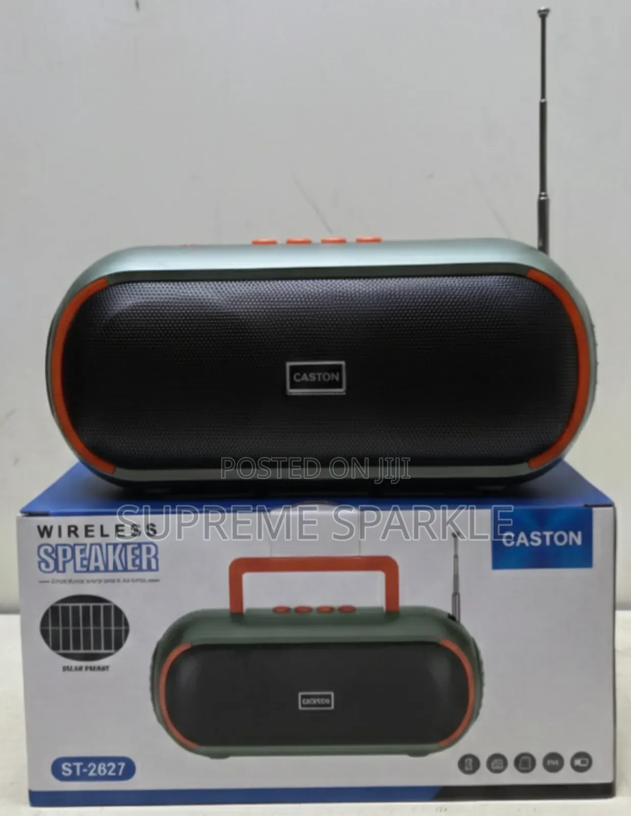 Caston Wireless Speaker, Model St-2627. Radio