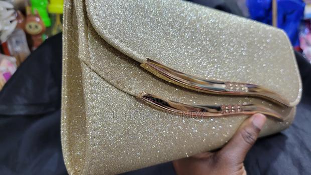 Gold Clutch Bag - thumbnail 3