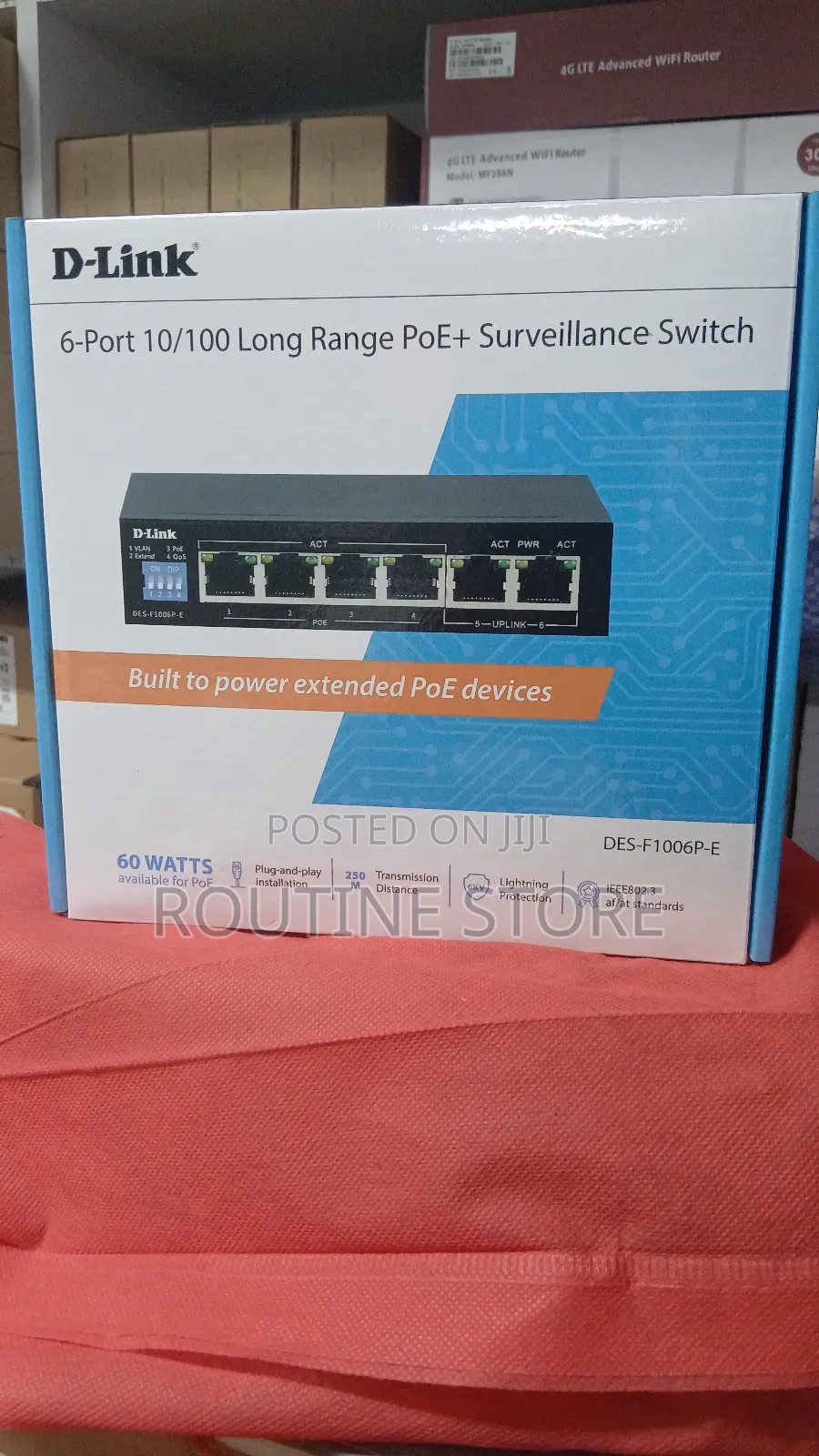 Dlink Des F1006p 4port Poe Unmanaged