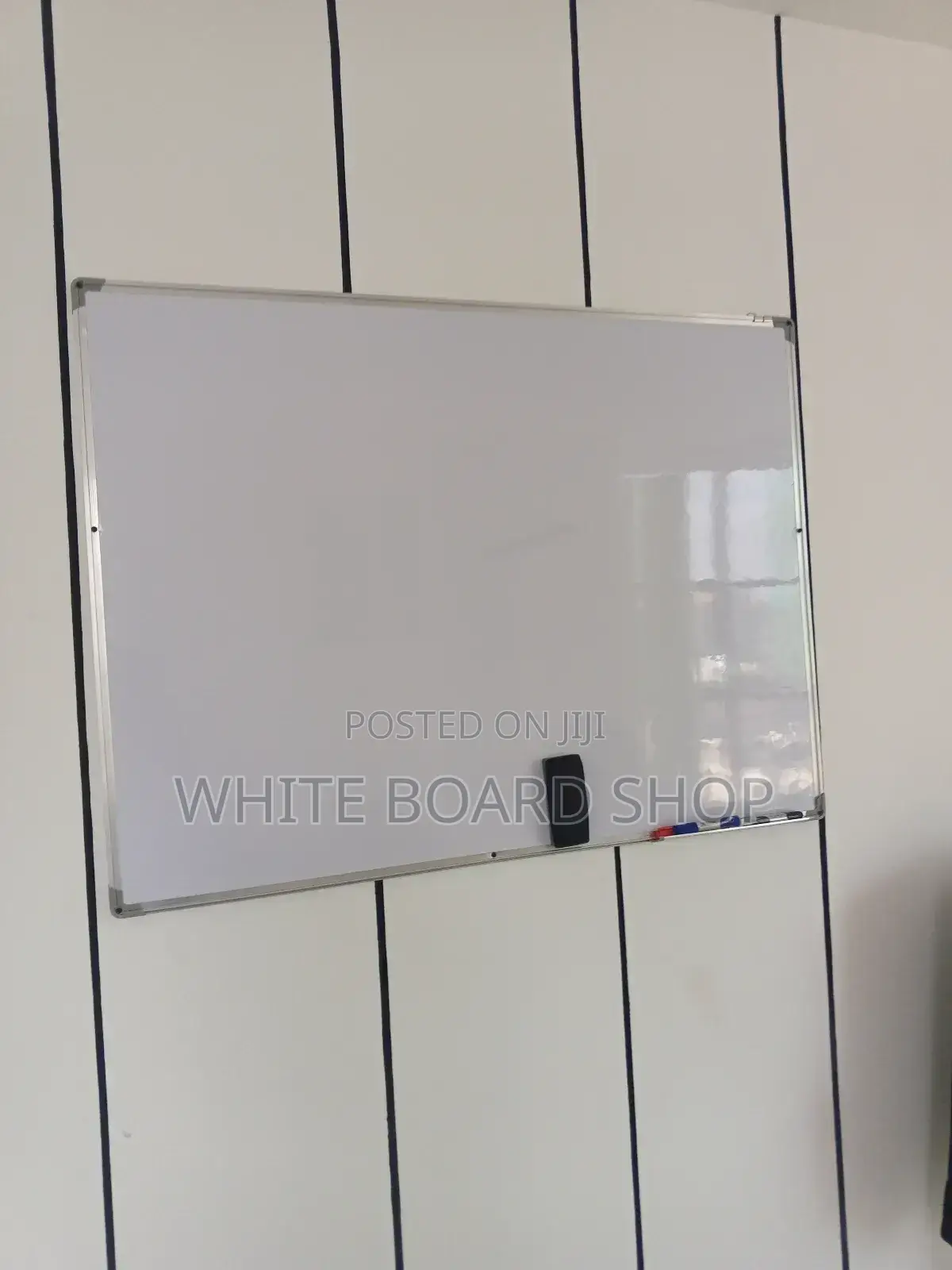 1800mm X 1200mm Boardroom White Board- Brand New + Duster