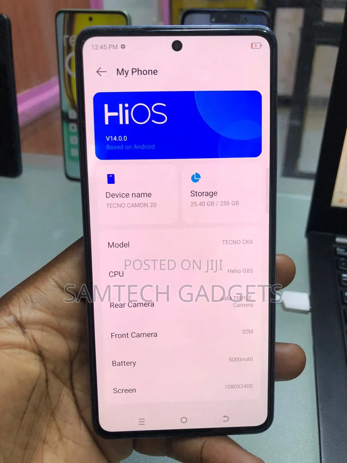 Tecno Camon 20 256 GB Blue