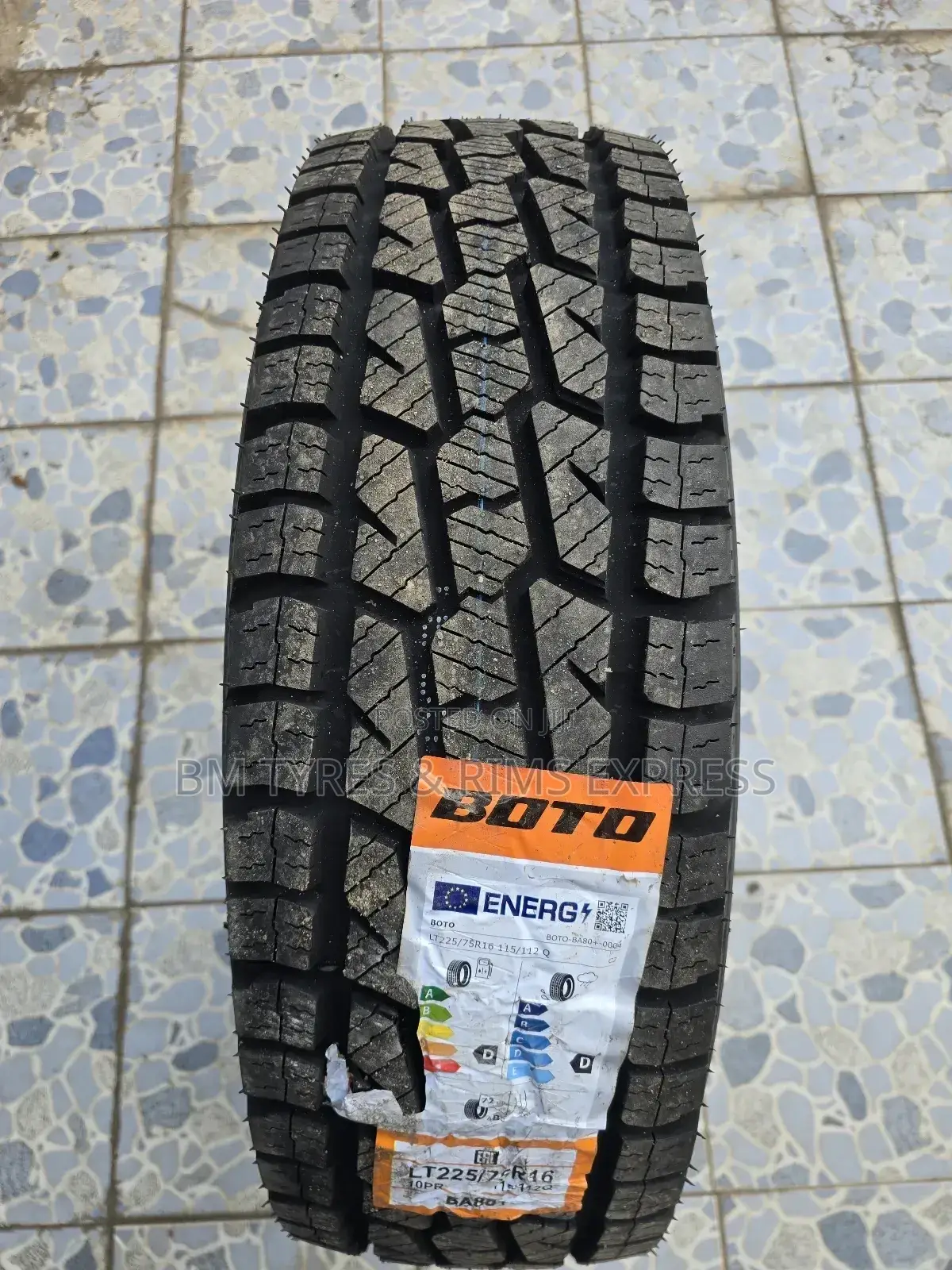 225 /75 R16 Boto (Commercial)All Terrein.