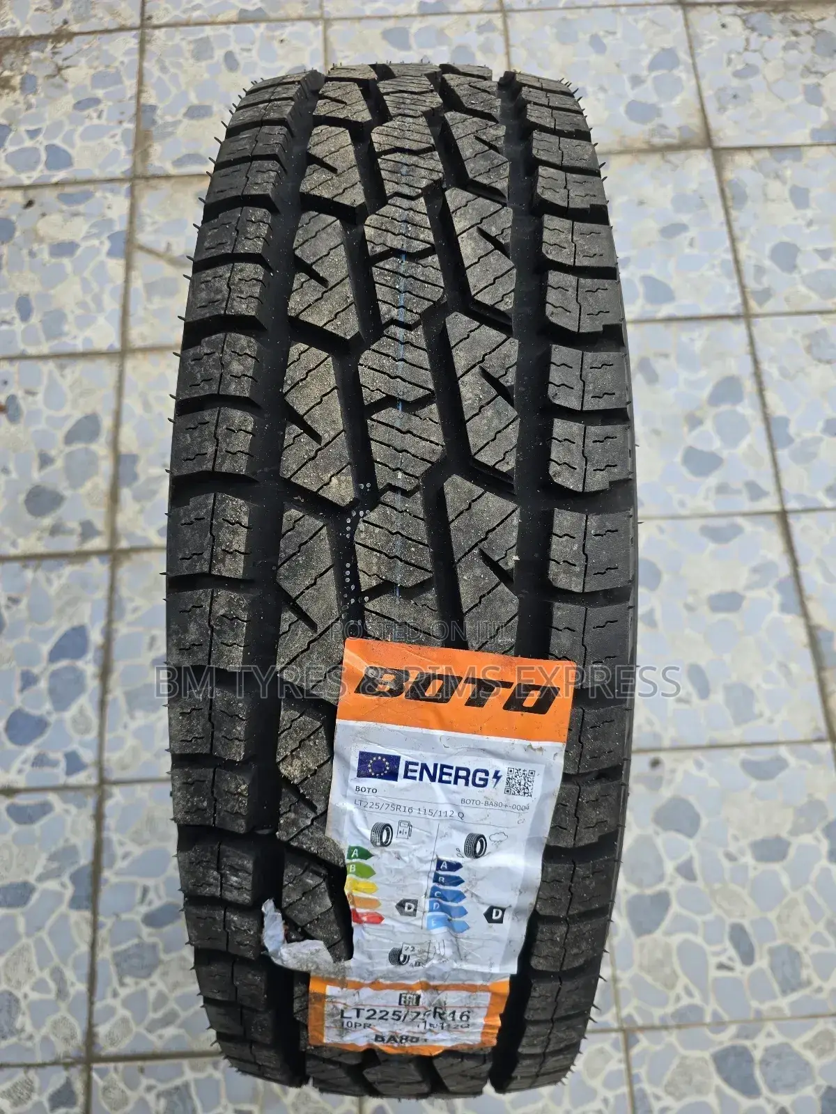 225 /75 R16 Boto (Commercial)All Terrein.