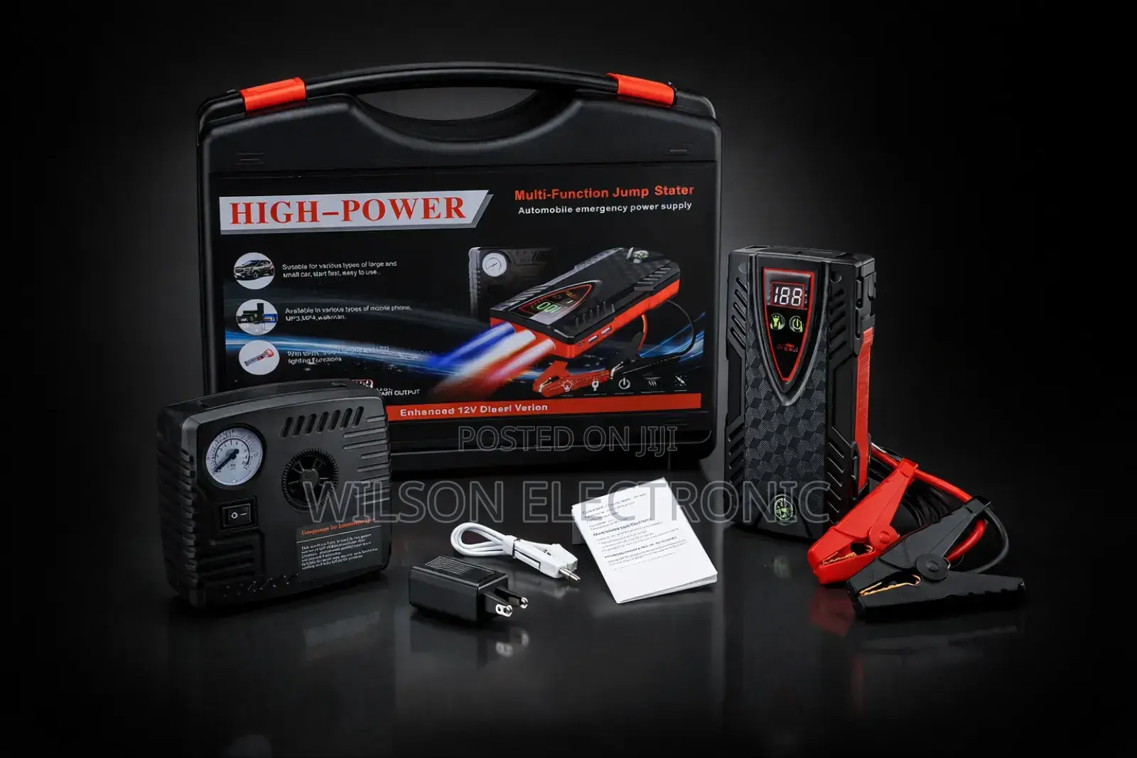 Multifunctional Car Jump Starter. 99900mah