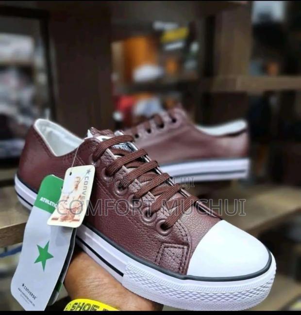 Leather Converse - thumbnail 4