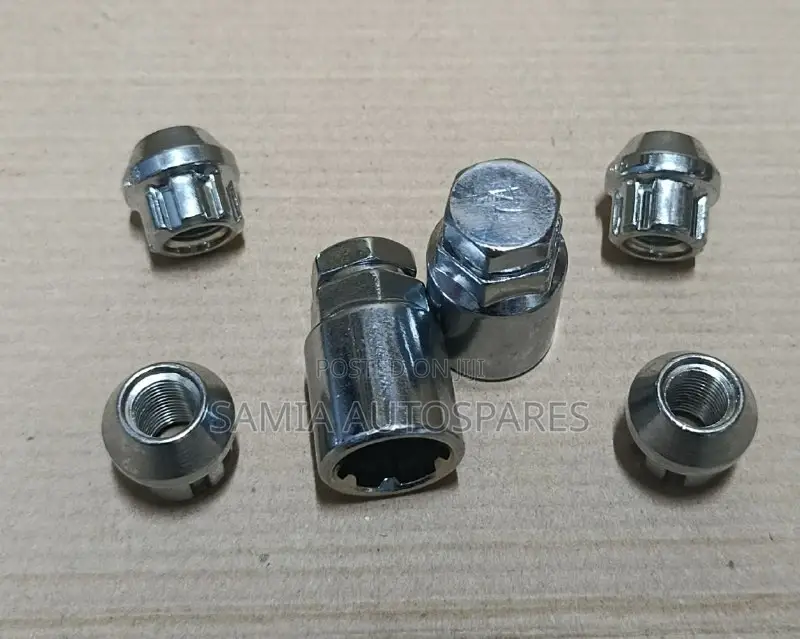 Wheel Lock Red Pack Nissan 12*1.25