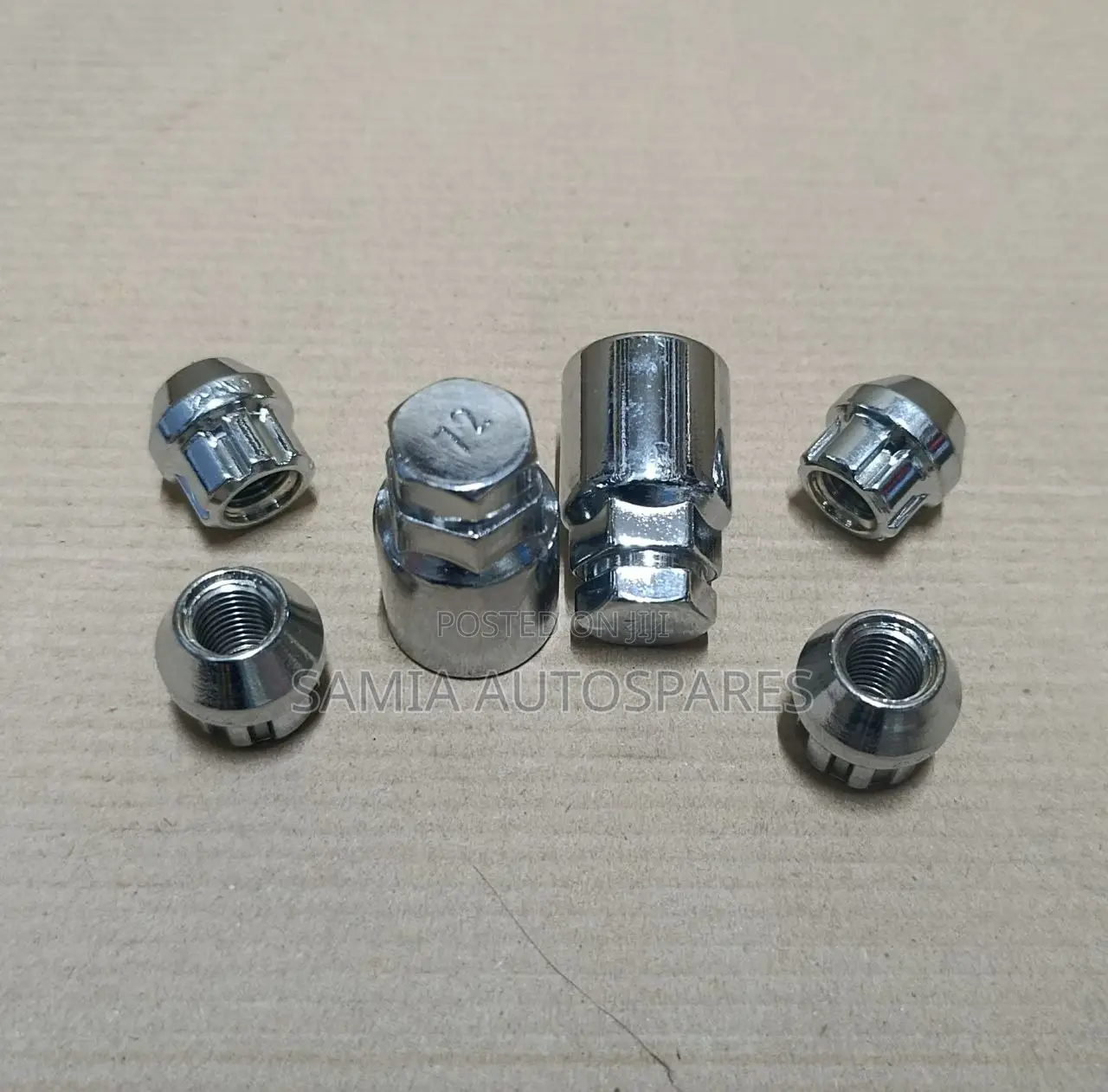 Wheel Lock Red Pack Toyota 12*1.5