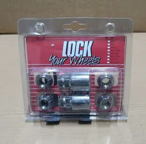 Wheel Lock Red Pack Toyota 12*1.5
