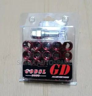 Toyota Wheel Lock 20 Pc (Red)