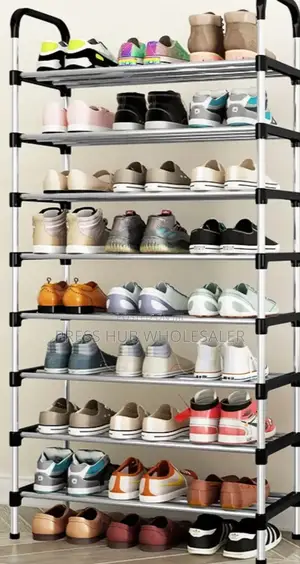 8-Tier Tall Shoe Rack Organizer,