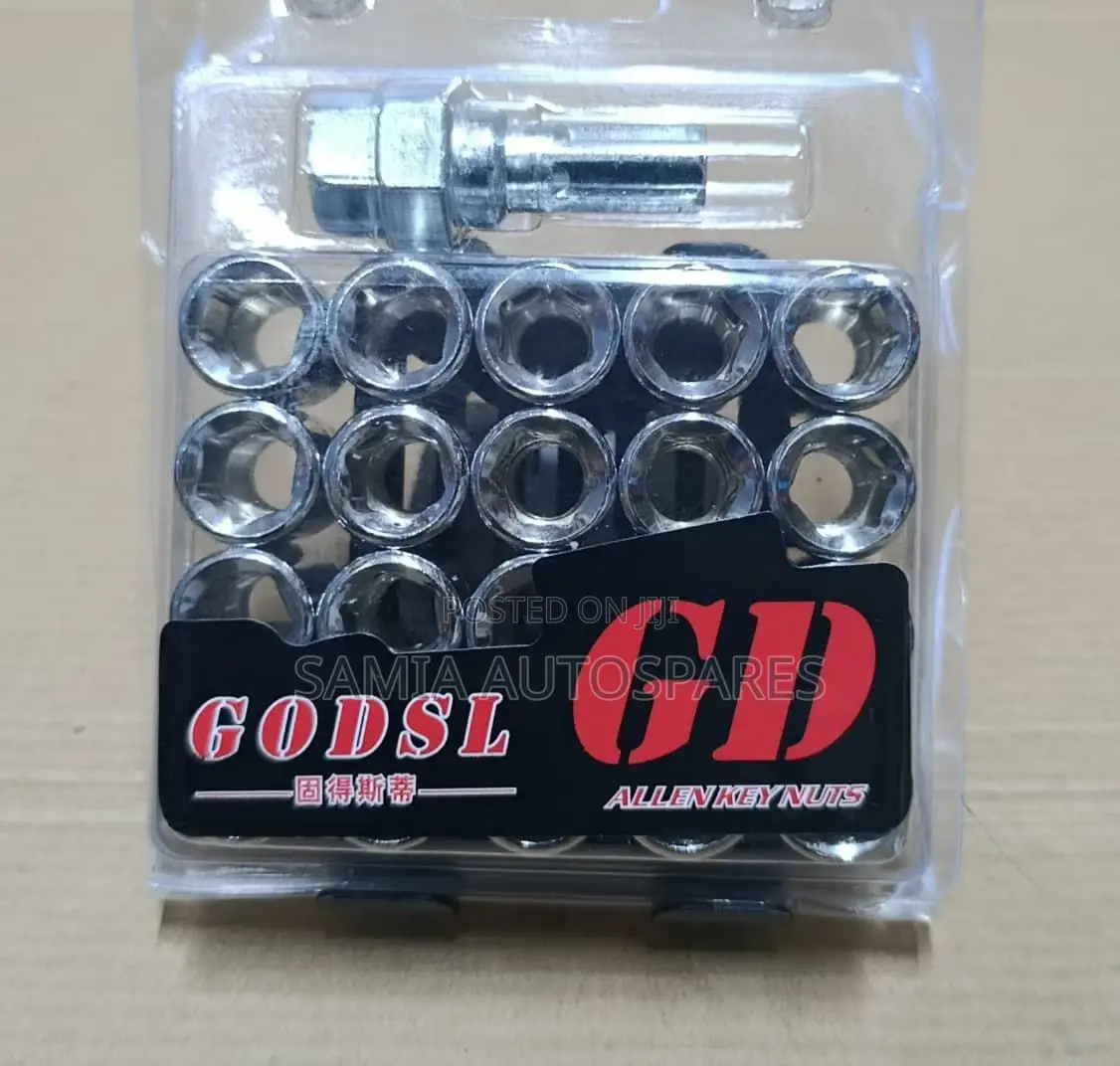 Nissan Wheel Lock 20pc (Chrome)