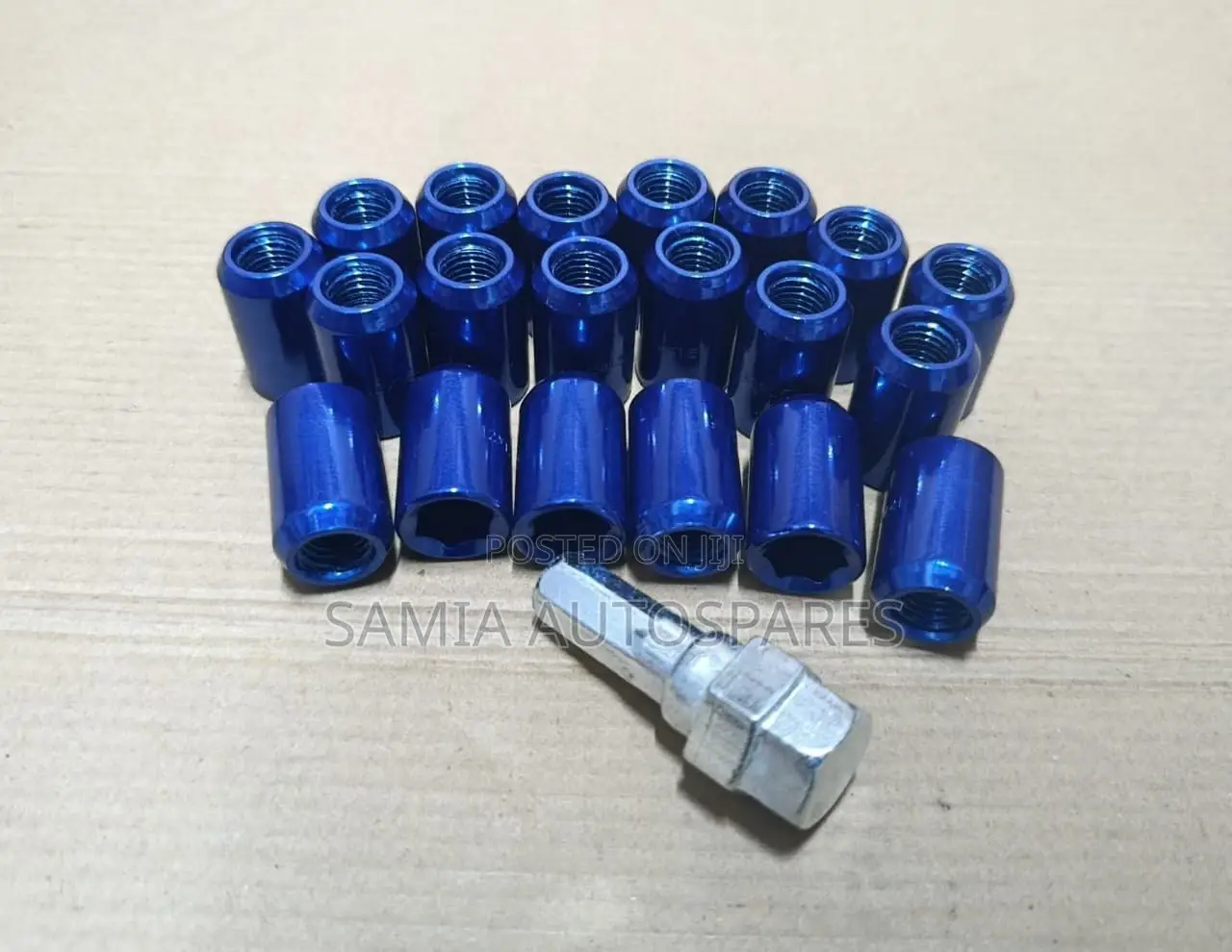 Quality Wheel Lock Toyota 20pc (Blue)