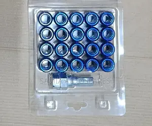 Quality Wheel Lock Toyota 20pc (Blue)