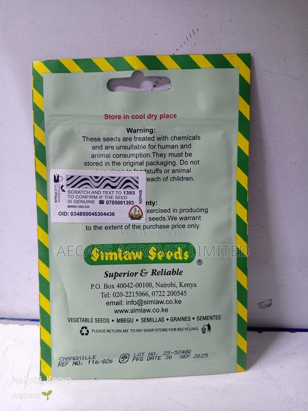 Chamomile Herb Seeds 10 Grams - thumbnail 6