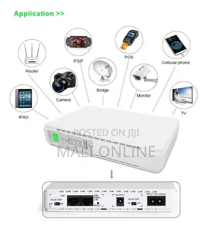 8800mah Mini Ups Battery Backup 9v 12v Dc Uninterruptible Power Supply