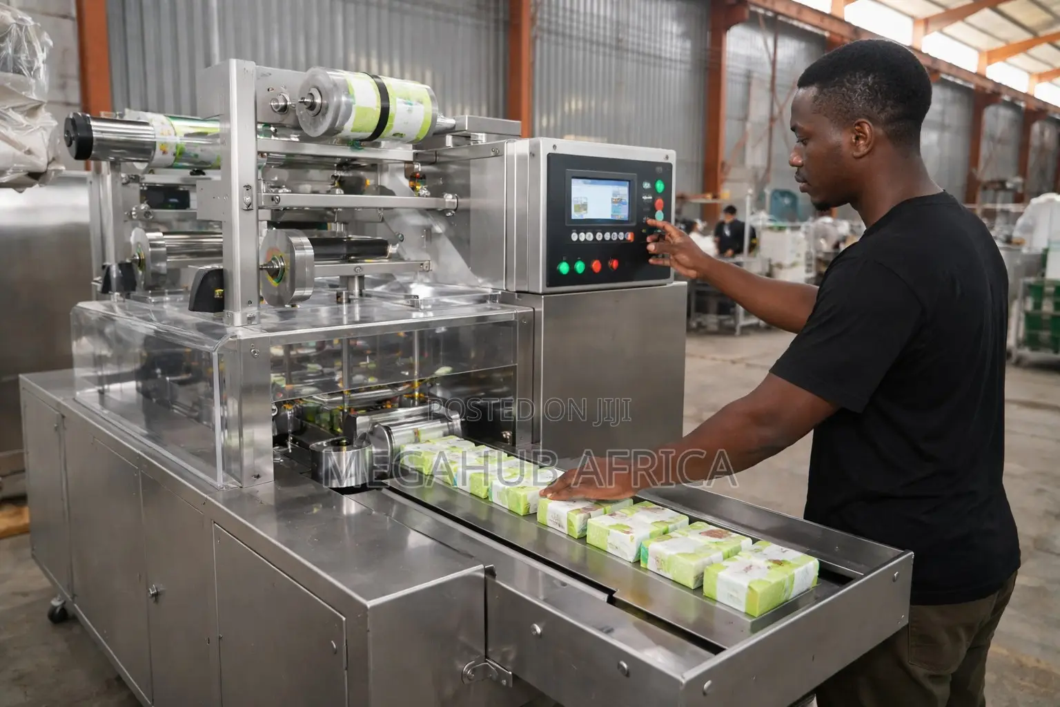 Heavy Commercial Bar Soap Automatic Plant – 1000 Kg/Hour