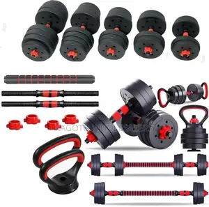 Kettle Bell 6in1 50kgs Dumbells