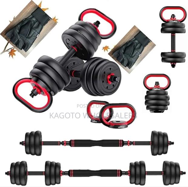New 6in1 50kgs Dumbells
