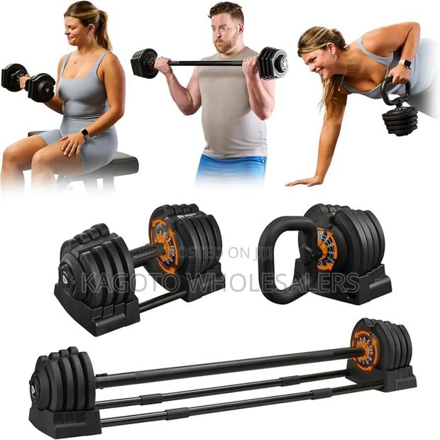 Barbel 6in1 50kgs Dumbells