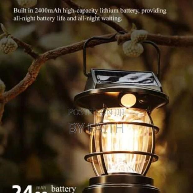 Solar Sensor Light.Rechargeable, And Waterproof Led Lantern. - main view