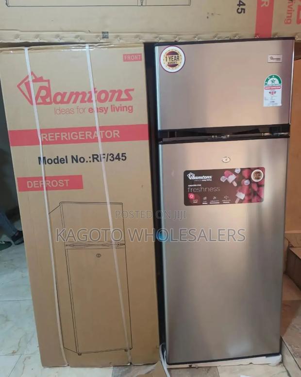 Silver Ramtons 188l Non Frost Fridge