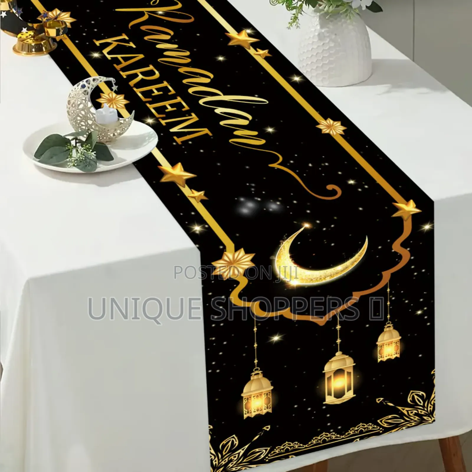 Ramadan/ Eid Table Runner Set*
4 Pillow Cases (45*45 Cm)
