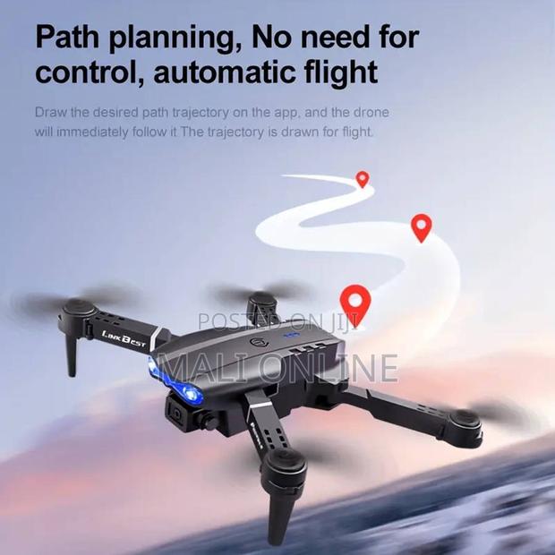 E88 Pro Drone With Camera Screen Remote Control Foldable Quadcopter Hd - thumbnail 4