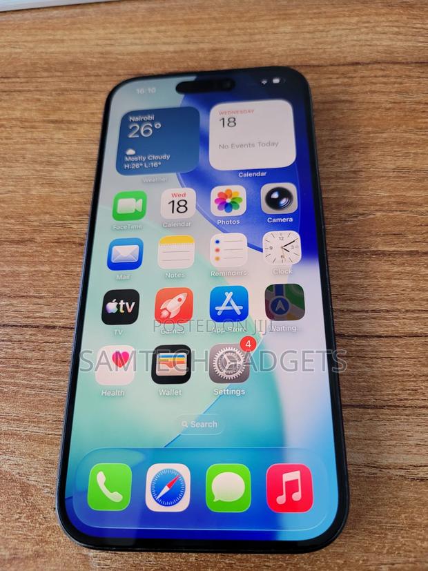 Apple iPhone 15 Pro 128 GB Blue - thumbnail 4