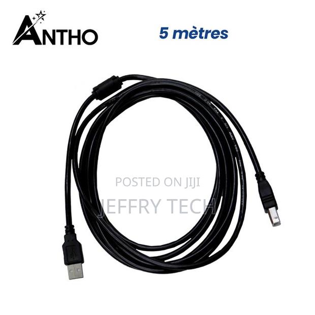 Antho Usb Printer Cable - 5 Meters - 5m - main view