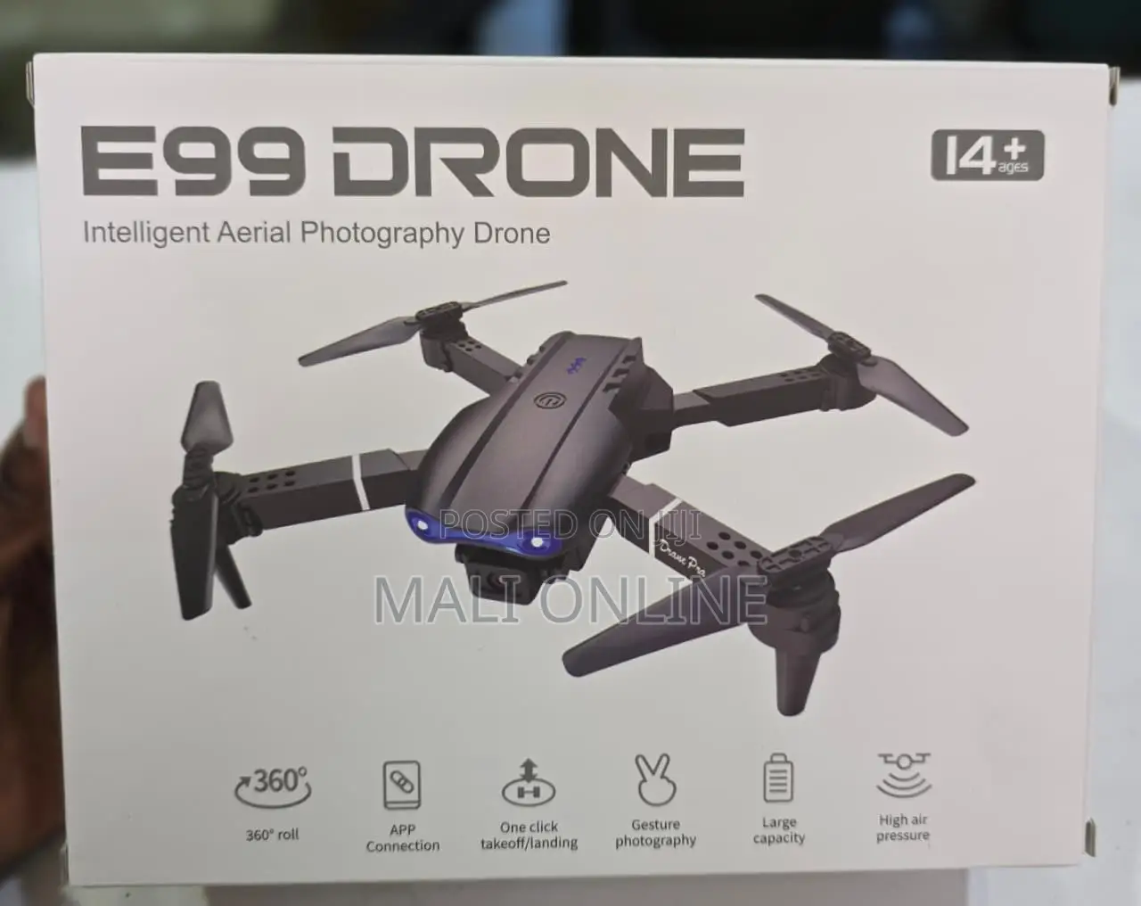 E99 Drone Without Camera Foldable Intelligent Quadcopter