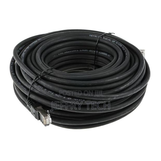 Antho Cat6 FTP Network Cable - 20m - 20 Meters - Black - main view