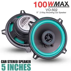 5 Inch 2 Way Car Audio Hifi Coaxial Speakers Roadstar Vo-502 Stereo